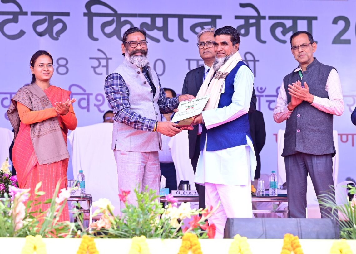 Jharkhand CM emphasizes agri-tech for farmer empowerment