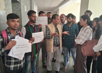 Jharkhand News: NPU students confront Proctor over delays and syllabus confusion