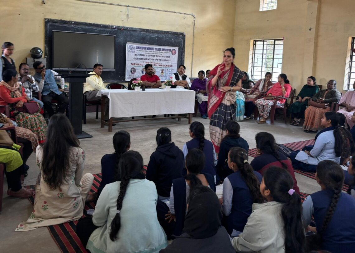 Mental health wellness workshop held at Jamshedpur Workers College 