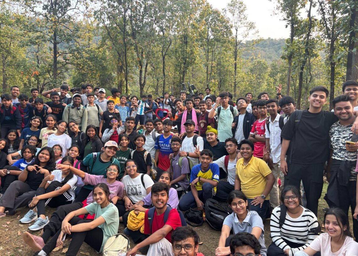 Loyola School students complete trekking expedition in Dalma Hills