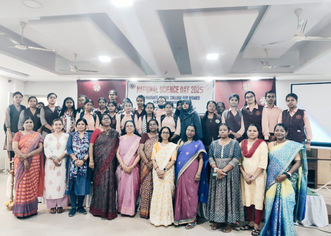 Jamshedpur’s Graduate School College for Women celebrates National Science Day
