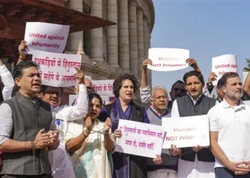Opposition protests in Parliament over deportation of Indians from U.S.