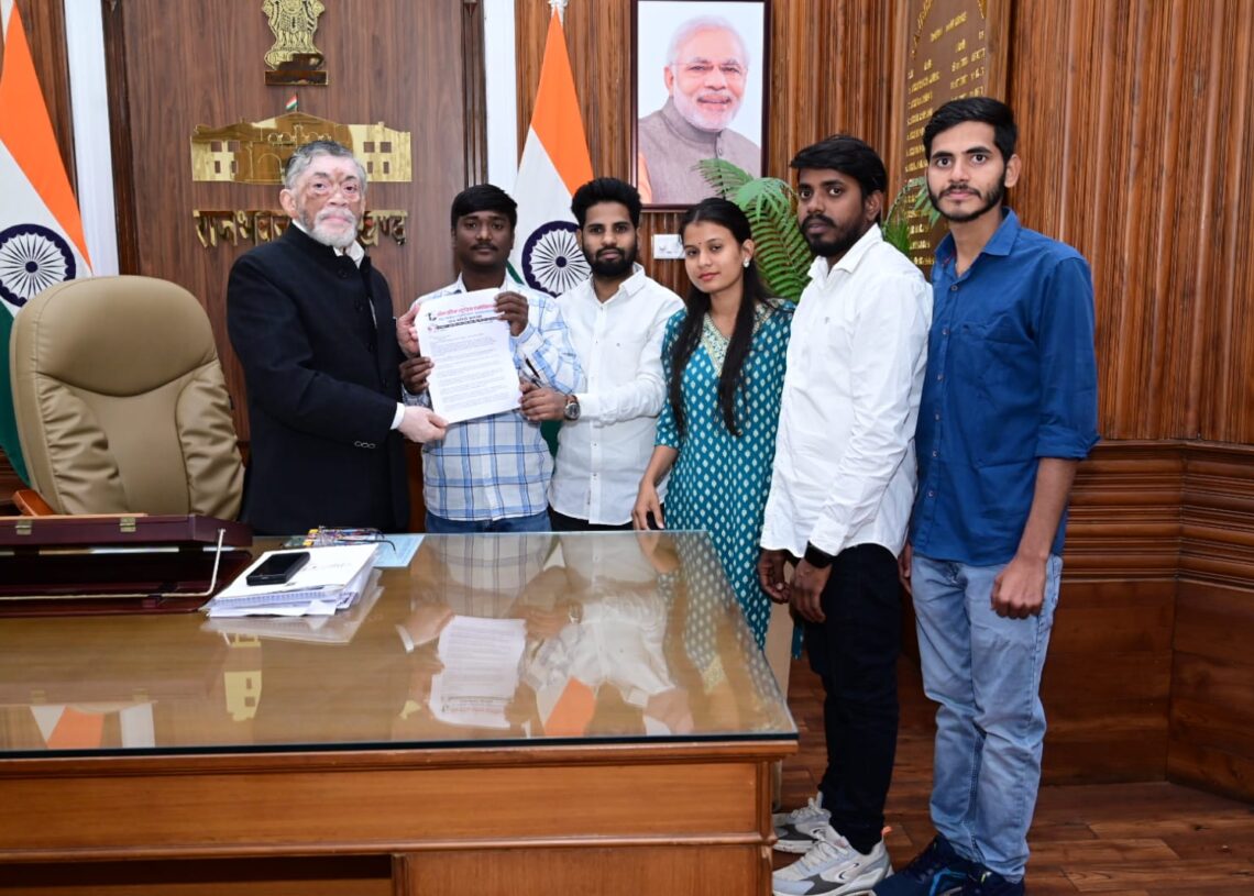 AISA submits Memo to Jharkhand Governor, demands education, job reforms