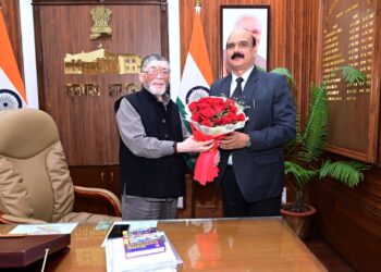 Nilamber Pitamber University VC meets Jharkhand Governor