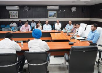 East Singhbhum DC holds meeting with political parties 