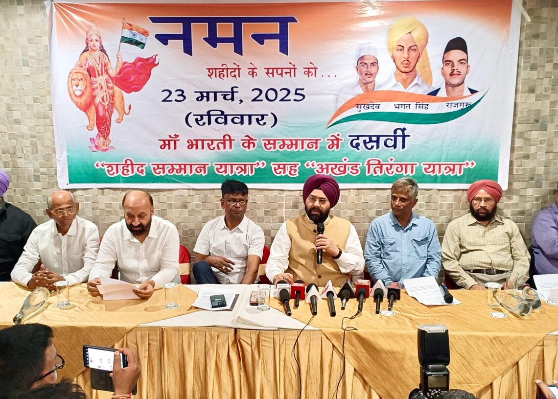 ‘Naman’ to take out Shaheed Samman cum Tiranga Yatra in Jamshedpur on March 23