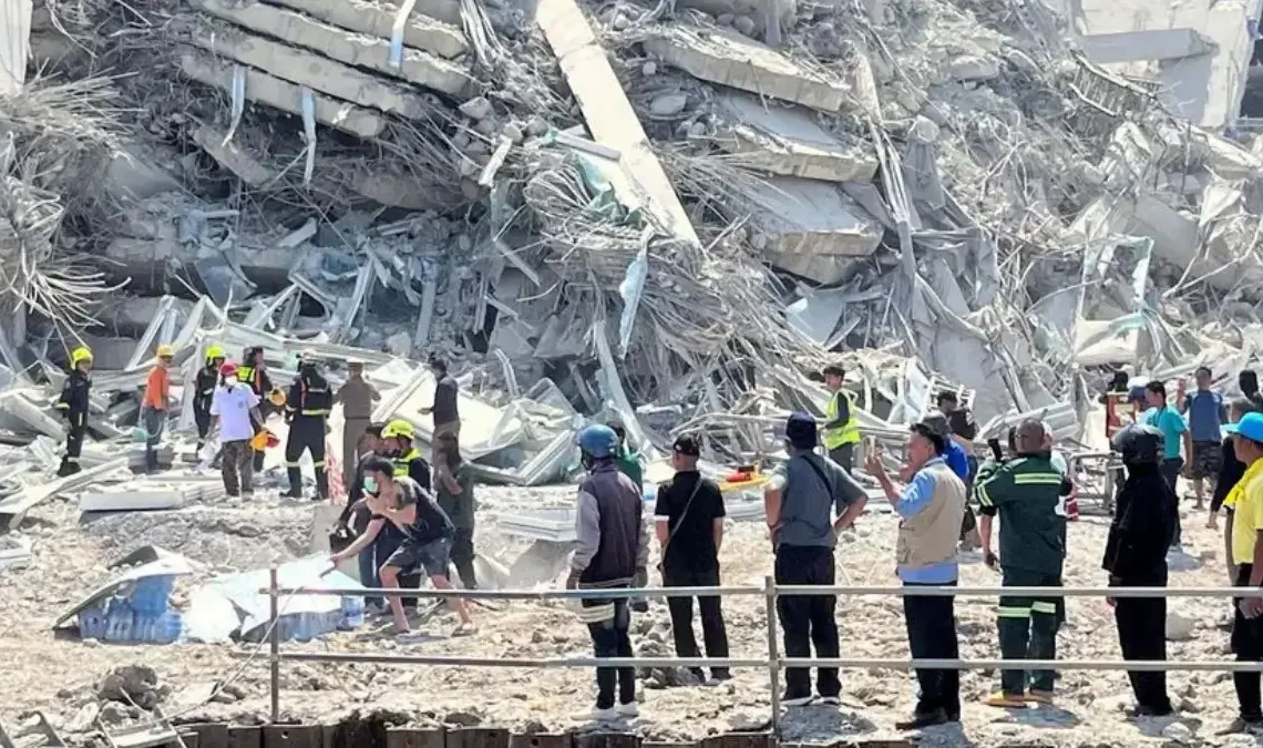 Massive earthquakes strike Myanmar, Bangkok declares emergency