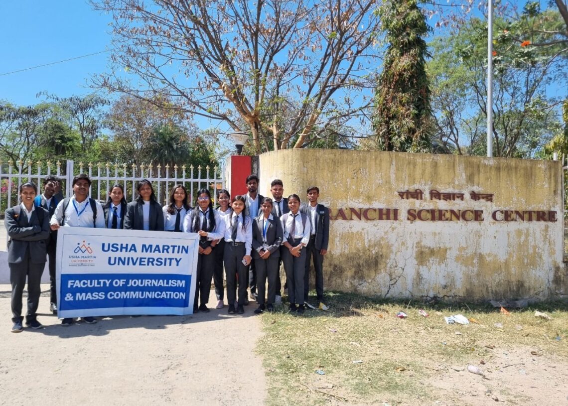 Usha Martin University journalism students explore science communication