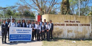 Usha Martin University journalism students explore science communication