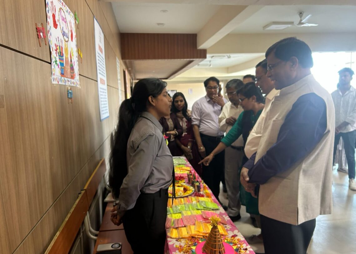 UMU agriculture students promote sustainability with organic Holi colours