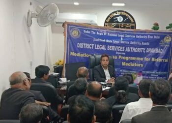 Mediators play key role in providing instant justice: Dhanbad DLSA Secretary