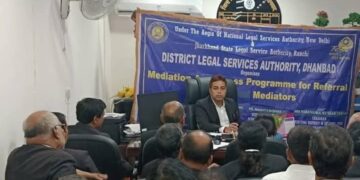 Mediators play key role in providing instant justice: Dhanbad DLSA Secretary