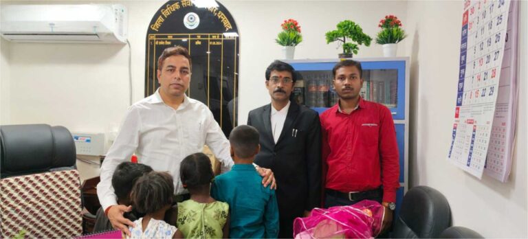 Dhanbad DLSA rescues four orphaned children