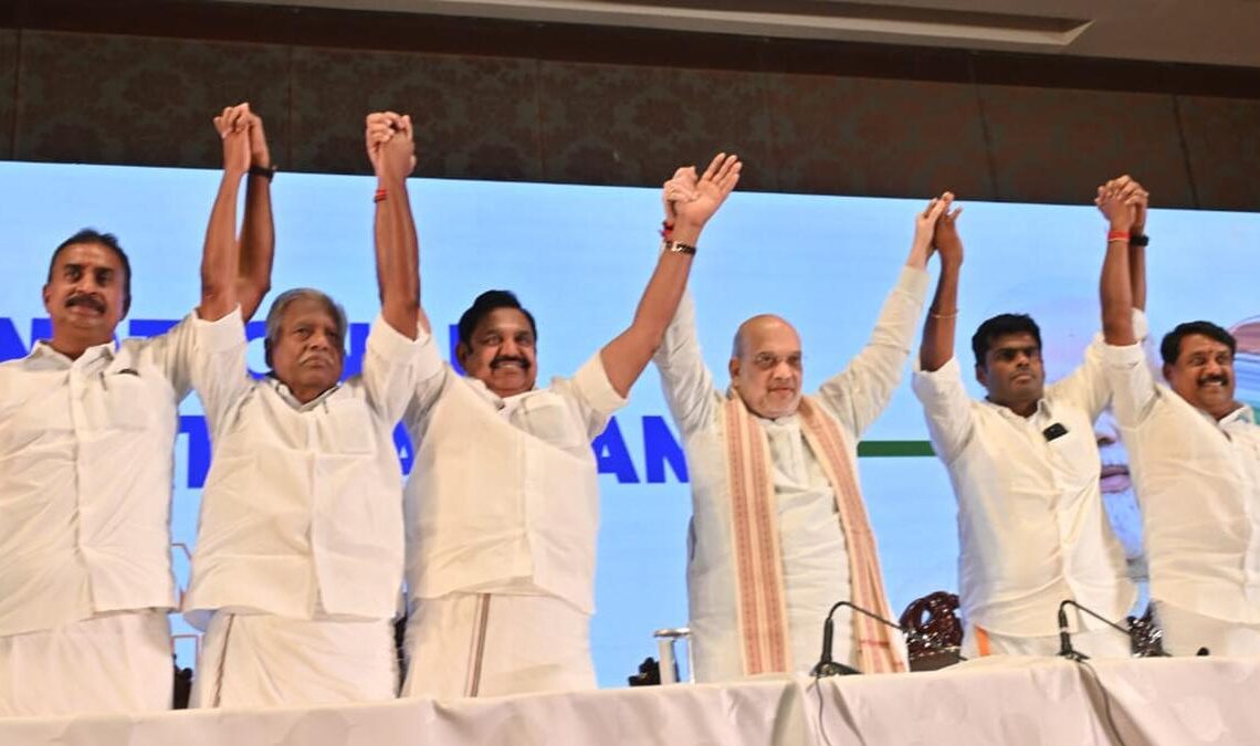 AIADMK, BJP form alliance for 2026 Tamil Nadu assembly polls