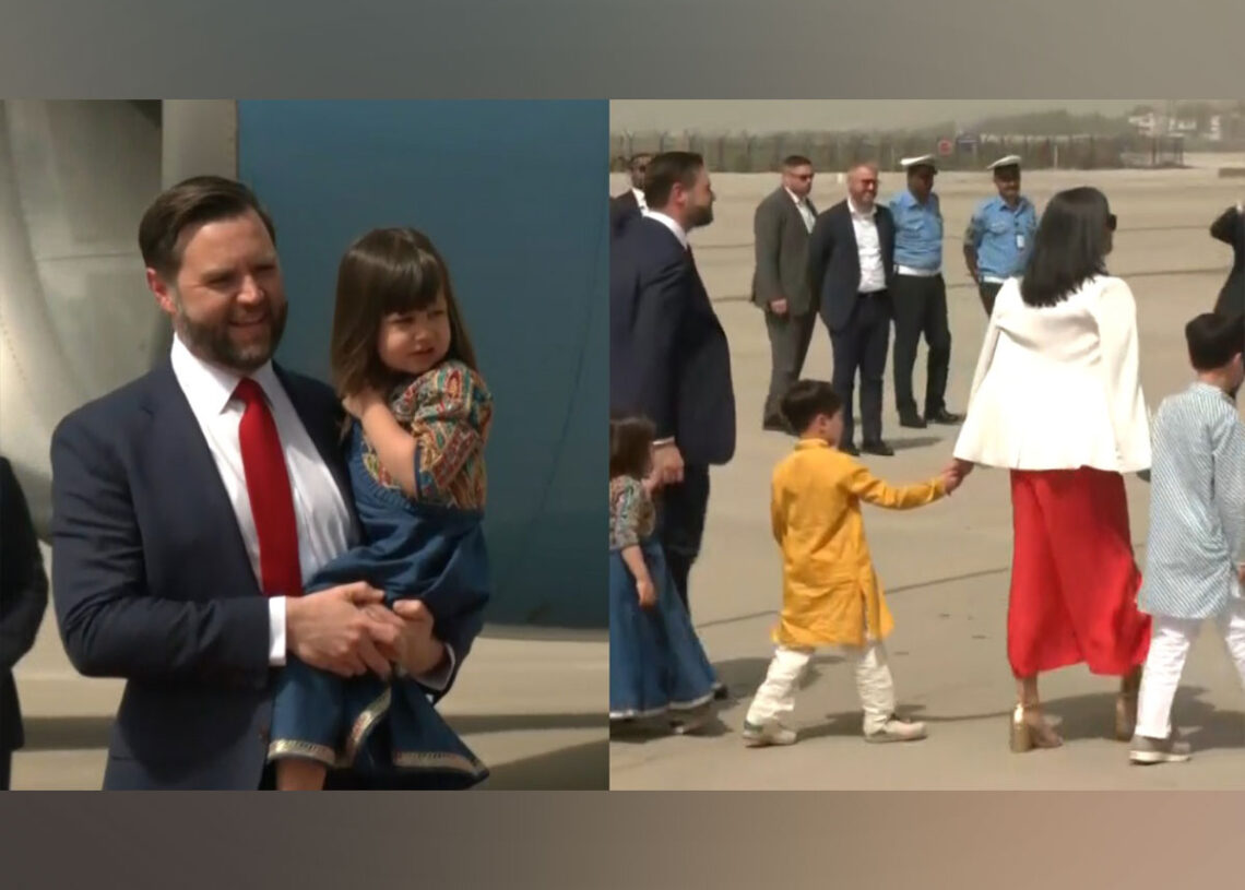 U.S. Vice President JD Vance arrives in India for official visit