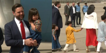 U.S. Vice President JD Vance arrives in India for official visit