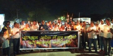 Ranchi echoes with patriotic slogans as Yuva Mahavir Dal leads fiery candle march