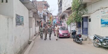 Flag March losing impact in Daltonganj amid frequent deployments