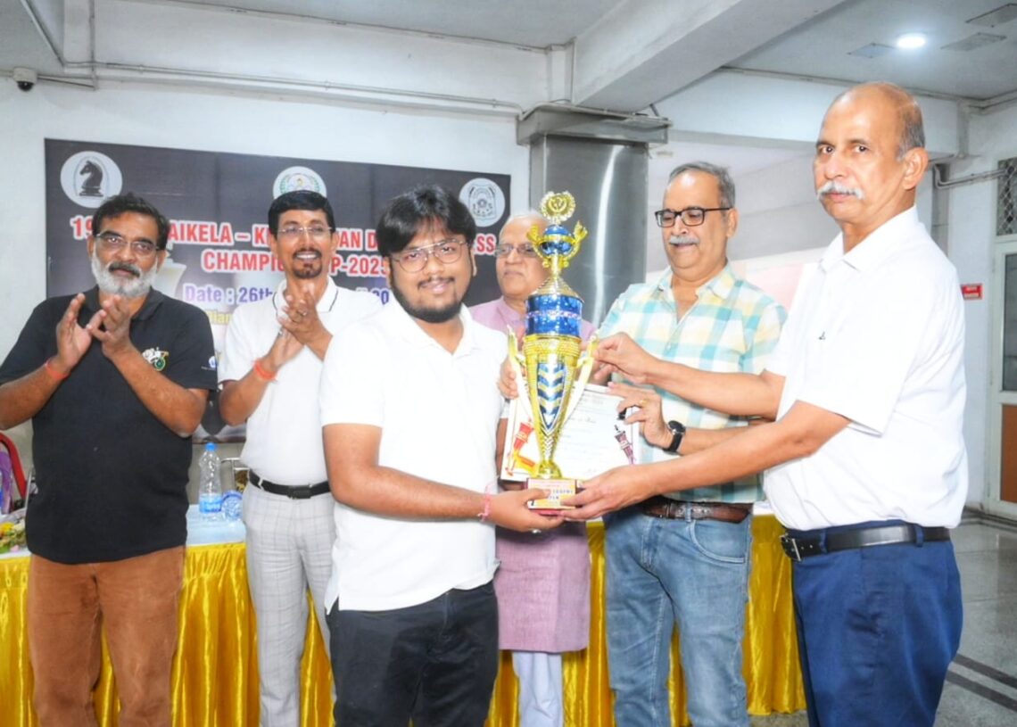 Jharkhand News: Prem Kumar crowned Seraikela-Kharsawan chess champion