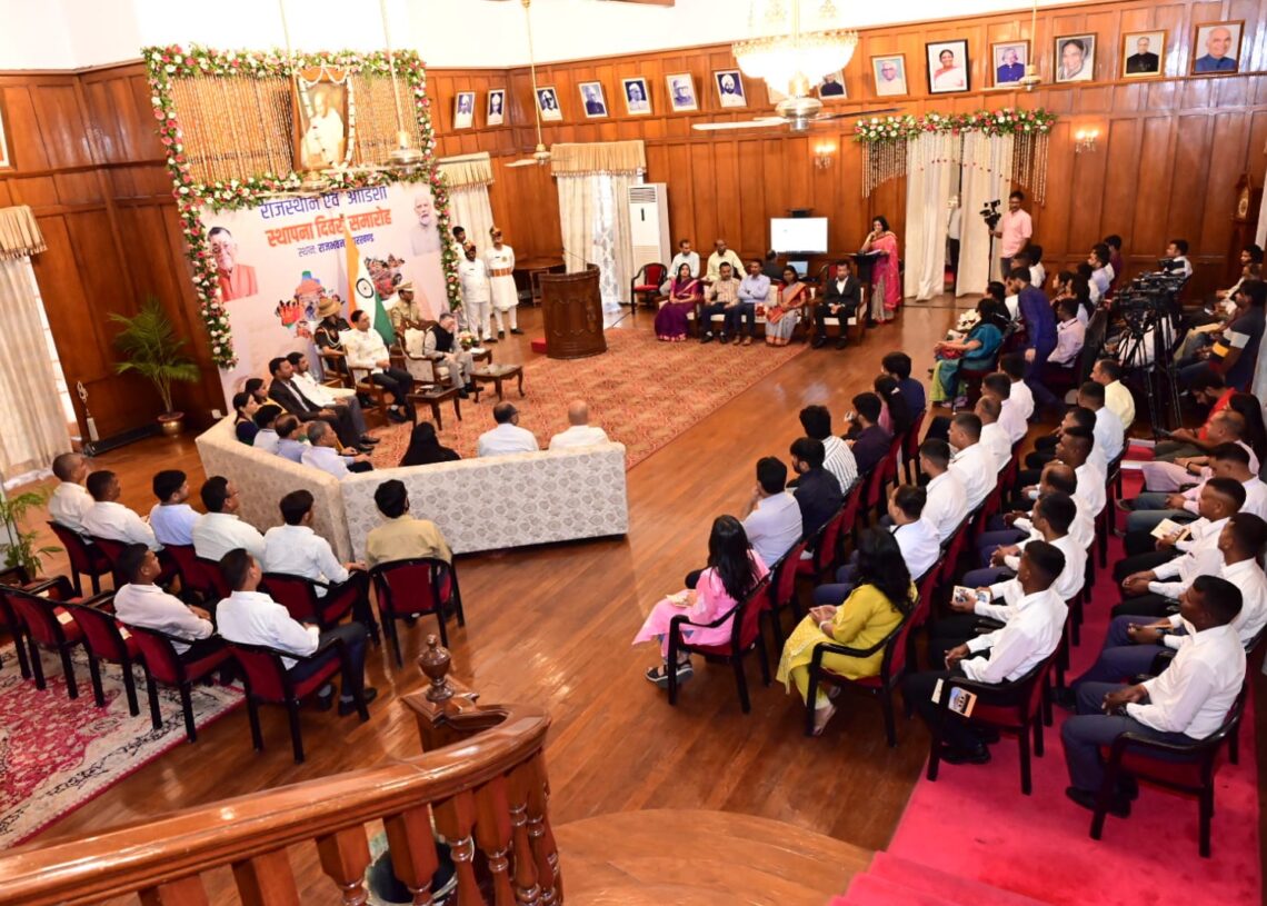 Jharkhand Raj Bhavan celebrates Rajasthan and Odisha Foundation Day