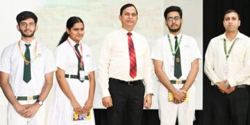 Three DPS Bokaro students selected for educational project in Italy