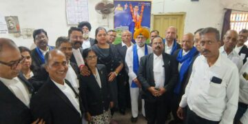 Life-size portrait of Dr. B.R. Ambedkar unveiled at Bar Bhawan in Jamshedpur