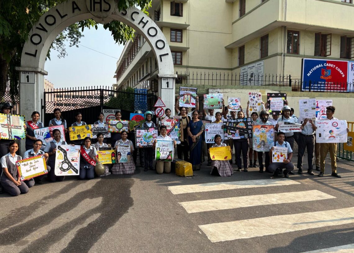 Loyola School Jamshedpur marks Safety Week with activities, awareness drives