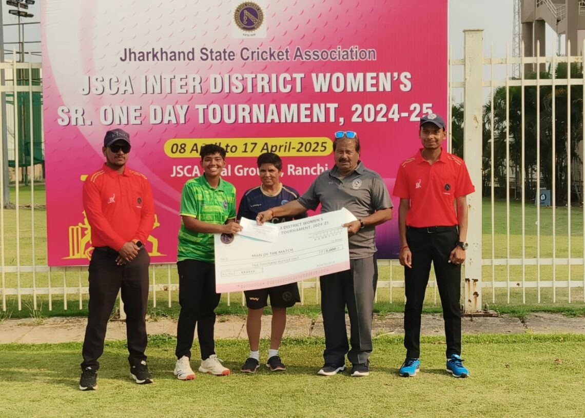Dhanbad crush Deoghar by 233 runs in JSCA women's cricket tournament