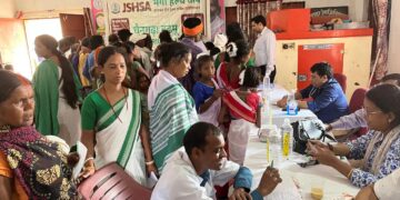 JSHSA holds health camp in Chaingarha village
