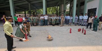 Fire safety training session held at NHES Jamshedpur