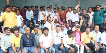 Journalists protest in Dhanbad over assault by Congress leader’s kin