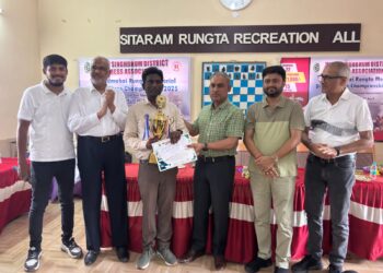 Umesh Saw wins West Singhbhum Chess Championship