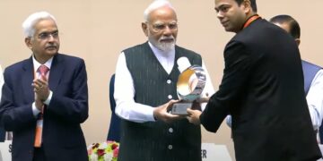 DC Ravi Shankar Shukla receives PM’s Excellence Award
