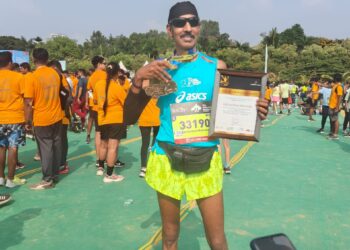 Jamshedpur’s Subramanian wins Procam Slam Award for marathons