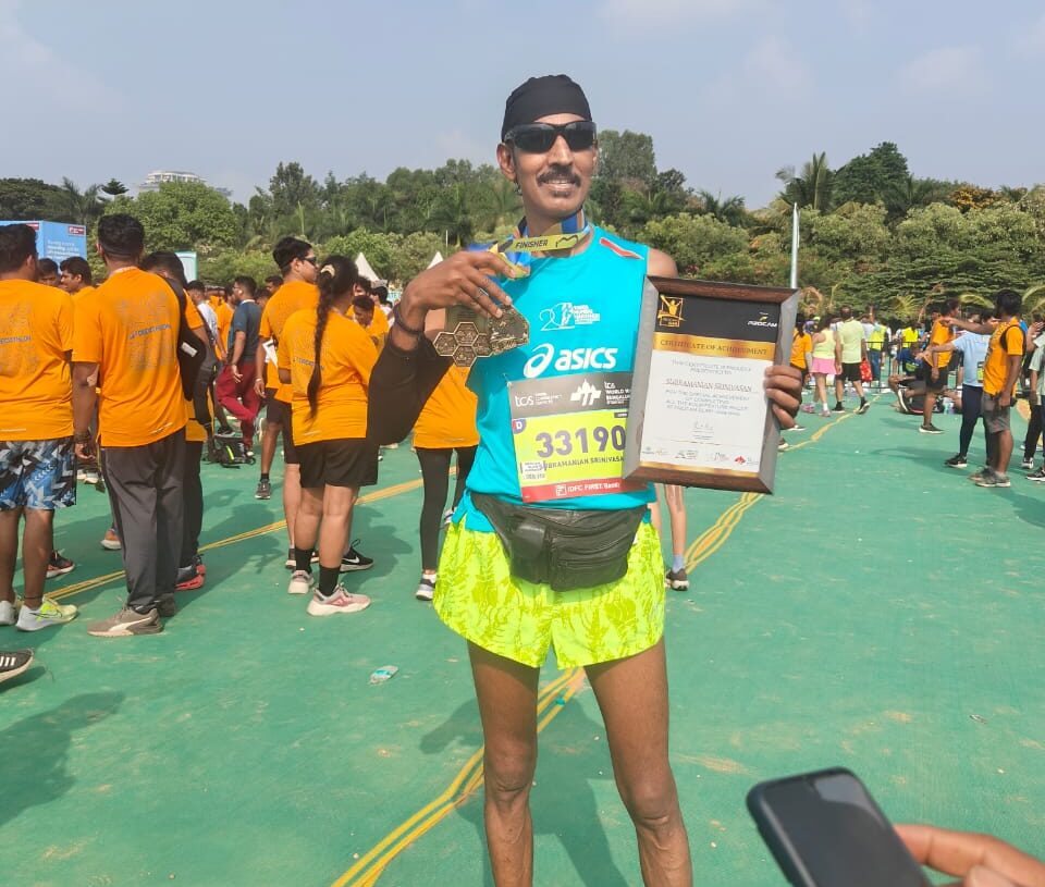 Jamshedpur’s Subramanian wins Procam Slam Award for marathons