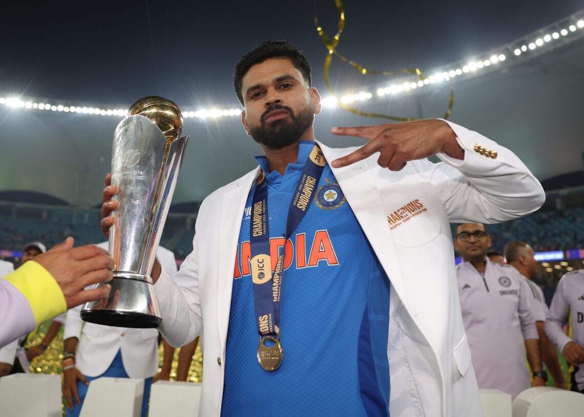 Shreyas Iyer named ICC Men’s Player of the Month for March