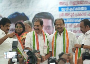 Sunny Joseph takes charge as KPCC chief in Kerala Congress revamp