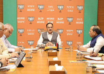 JP Nadda chairs key meeting with BJP general secretaries