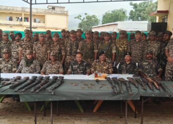 Massive arms cache uncovered in Maoist stronghold of Parasnath hills in Jharkhand