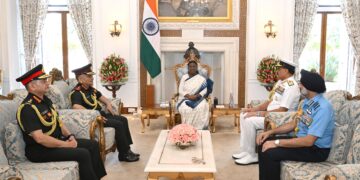 President Murmu applauds armed forces as chiefs brief her on Op Sindoor