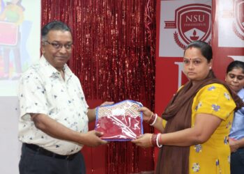 Netaji Subhash University celebrates International Labour Day