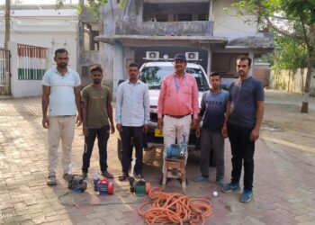 MMC seizes four motor pumps for stealing water