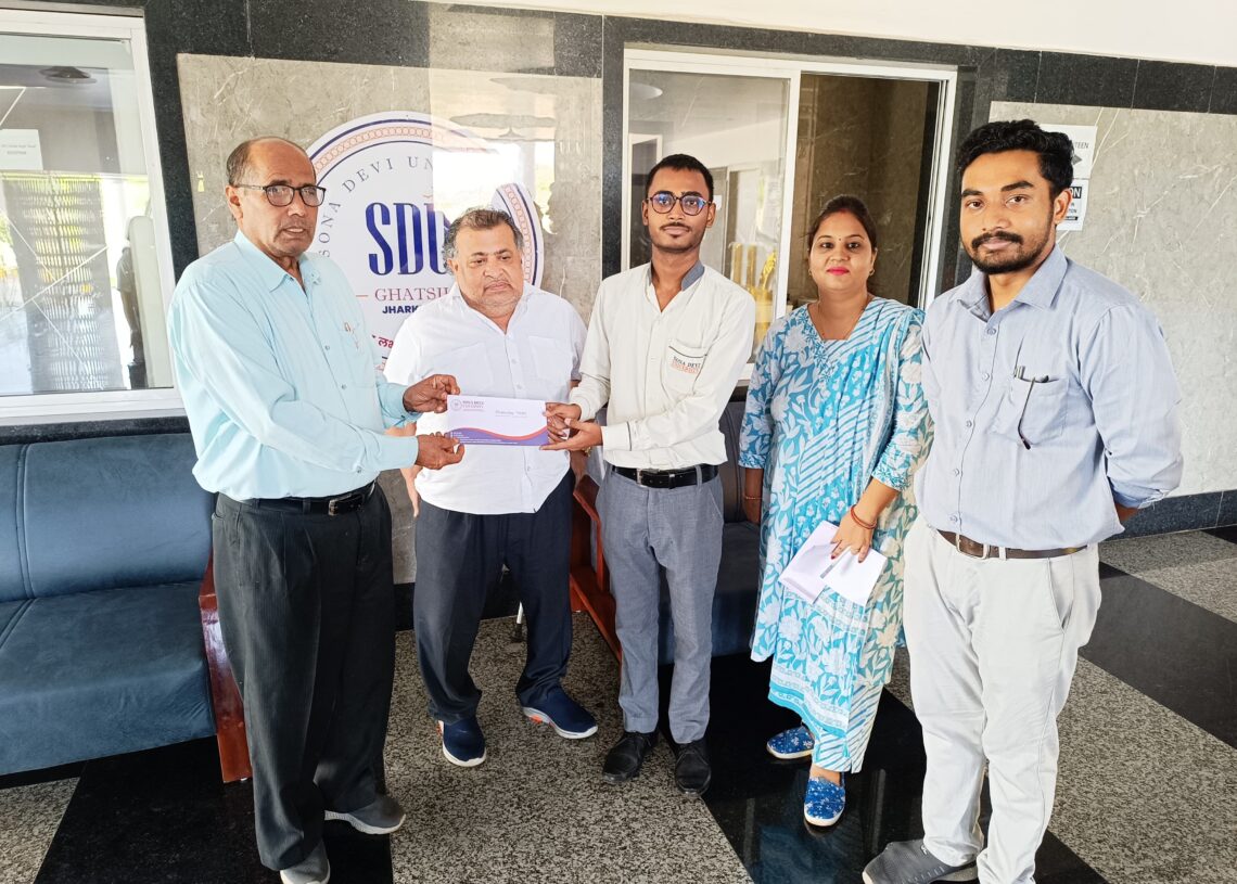 7 B.Tech students of Sona Devi University selected for internship at Rizz Software Consultancy