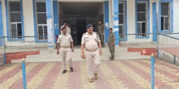 Daltonganj Police take detour of NPU exam centres
