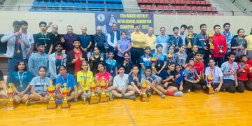 12th Ranchi District Inter-School Badminton Championship.