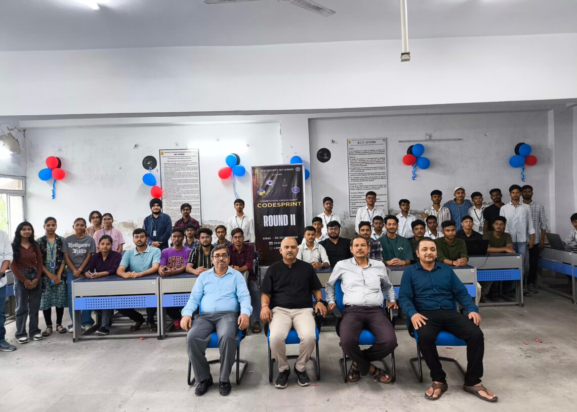 Ashish Kumar wins BIT Sindri Coding Competition