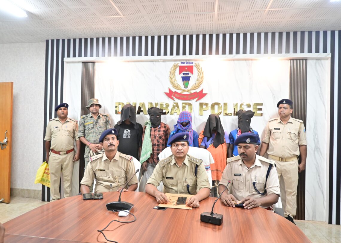 Five arrested as Dhanbad Police bust bike theft racket