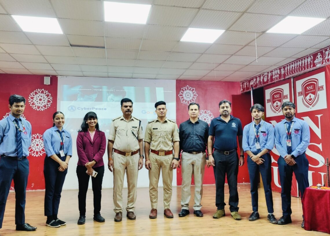 Cyber peace initiative empowers students at Netaji Subhas University