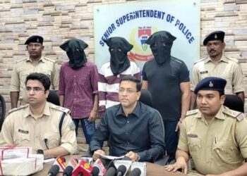 Three held in Jamshedpur for extortion and firing at scrap dealer's shop
