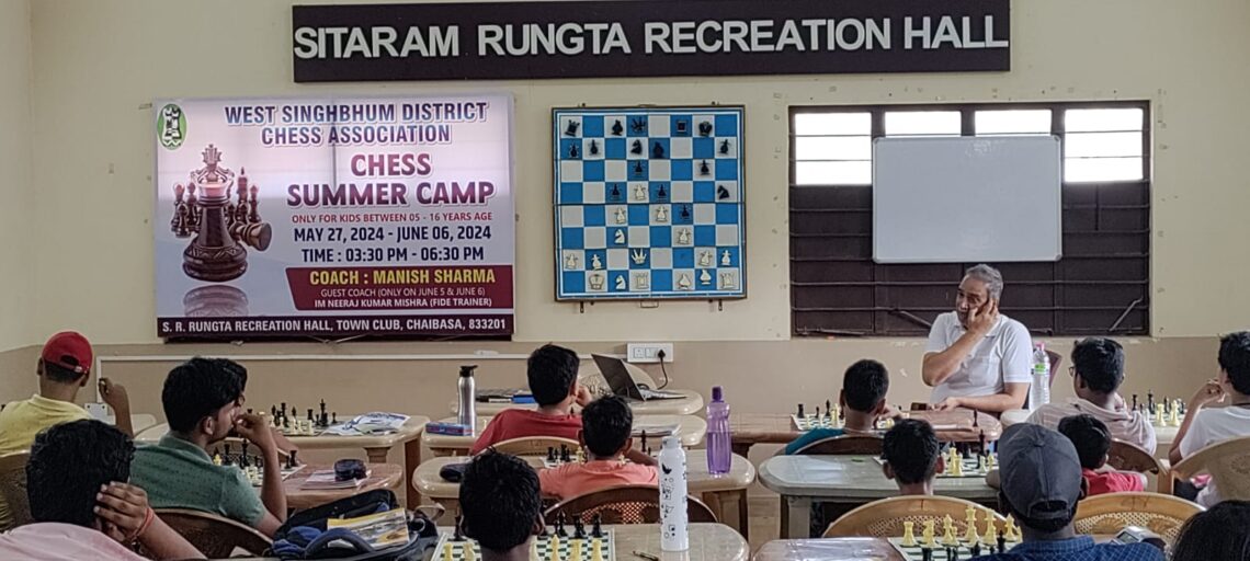 IM Neeraj Mishra to mentor young chess players at Chaibasa camp